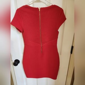 Express red dress